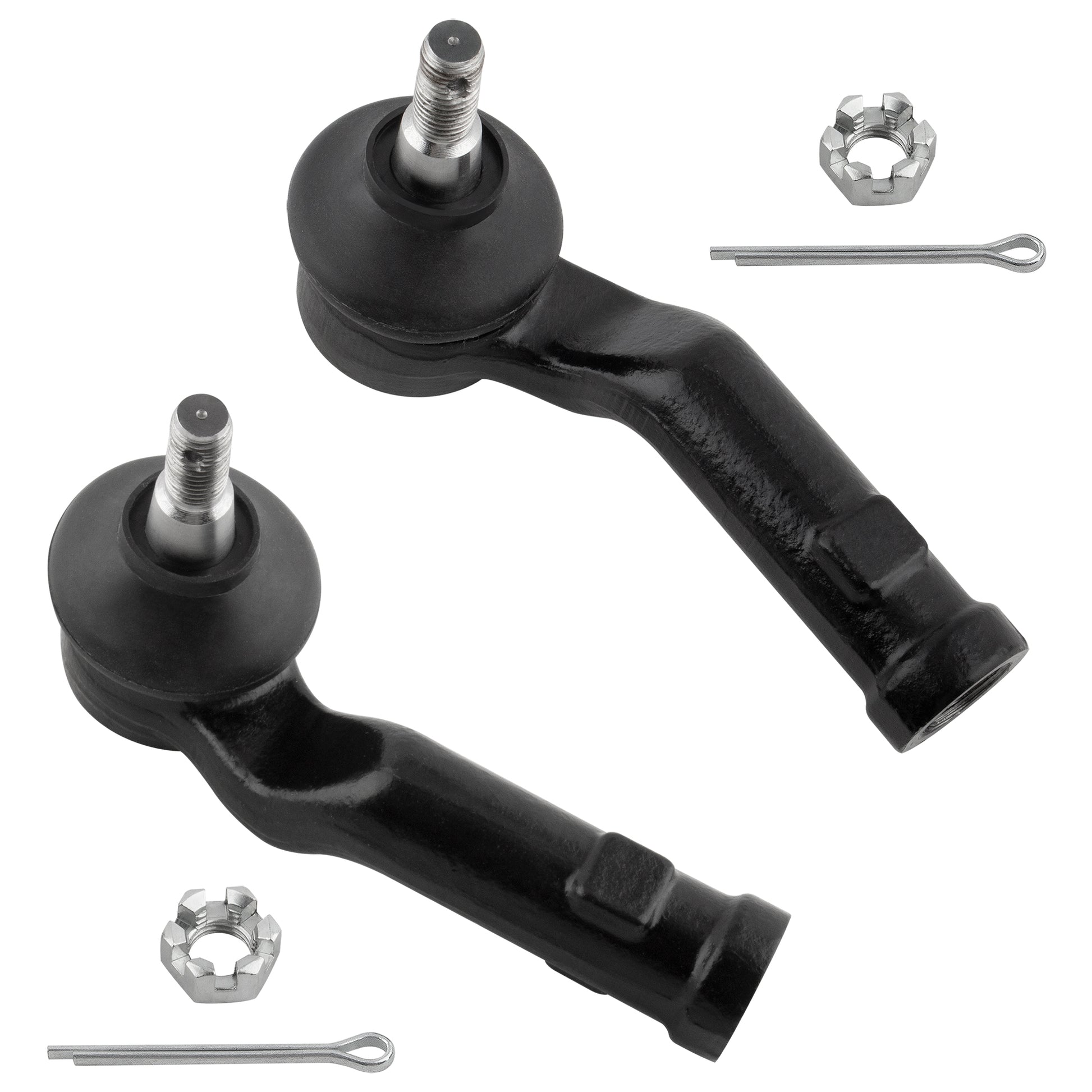BOXI 6pcs Front Inner Outer Tie Rod Set Sway Bar End Links For Mazda 3 2004-09 — product photo 2