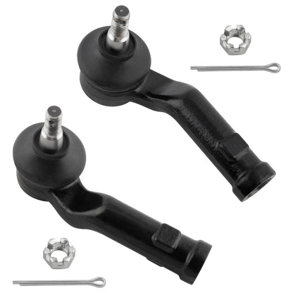 BOXI 6pcs Front Inner Outer Tie Rod Set Sway Bar End Links For Mazda 3 2004-09 — product photo 2