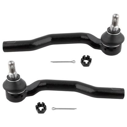 BOXI 2pcs Front Outer Tie Rod End Links Fit for Mazda CX-7 2007 2008 2009 2010 2011 2012