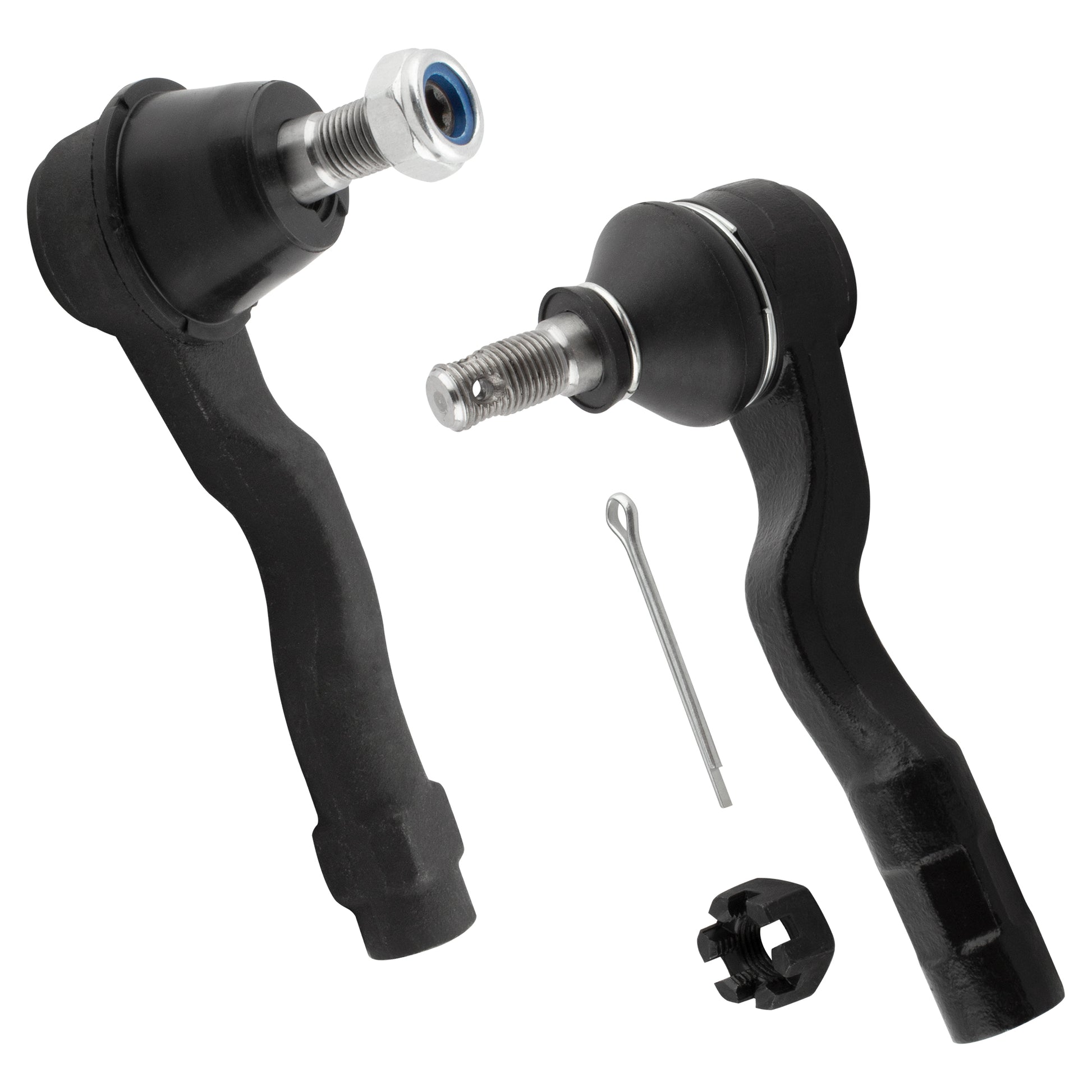 BOXI 2pcs Front Outer Tie Rod Ends Fit for Mazda Millenia 1995 1996 1997 1998 1999 2000 2001 2002 — product photo 7
