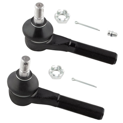 BOXI 2pcs Front Outer Tie Rod End Links Fit for Ford E-150 2003-2005