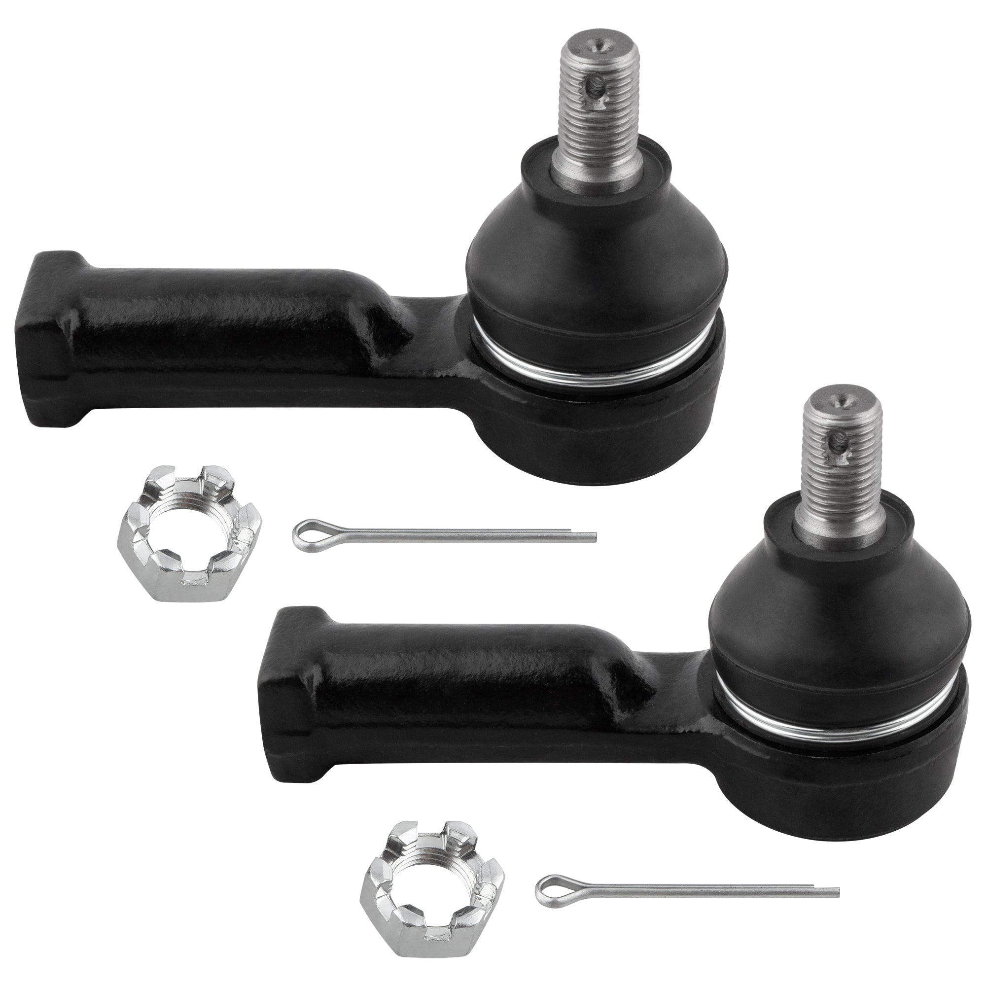 BOXI 2pcs Front Outer Tie Rod Ends Fit for Ford Courier 1981-1982