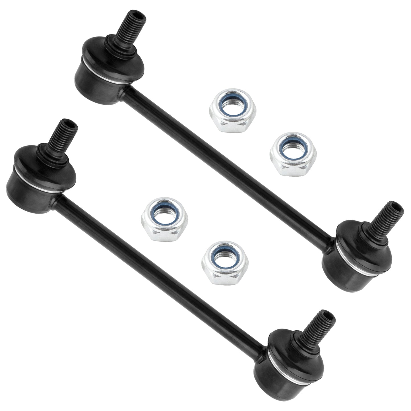 BOXI (Set of 6) Front and Rear Stabilizer Sway Bar End Links + Outer Tie Rod Ends fit for Mazda — product photo 4