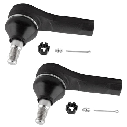BOXI 2pcs Front Outer Left and Right Tie Rod End Links Fit for Mazda MPV 1989 1990 1991 1992 1993 — product photo 2