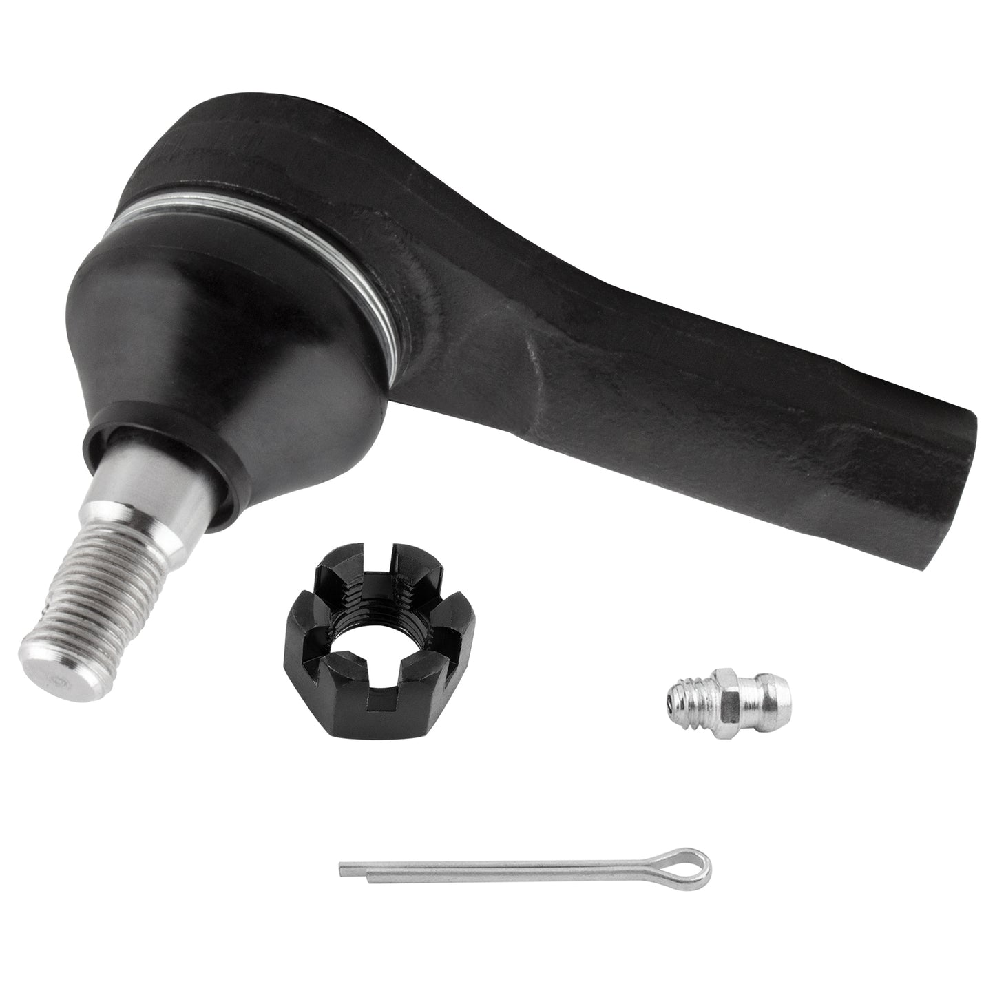 BOXI 2pcs Front Outer Left and Right Tie Rod End Links Fit for Mazda MPV 1989 1990 1991 1992 1993 — product photo 3