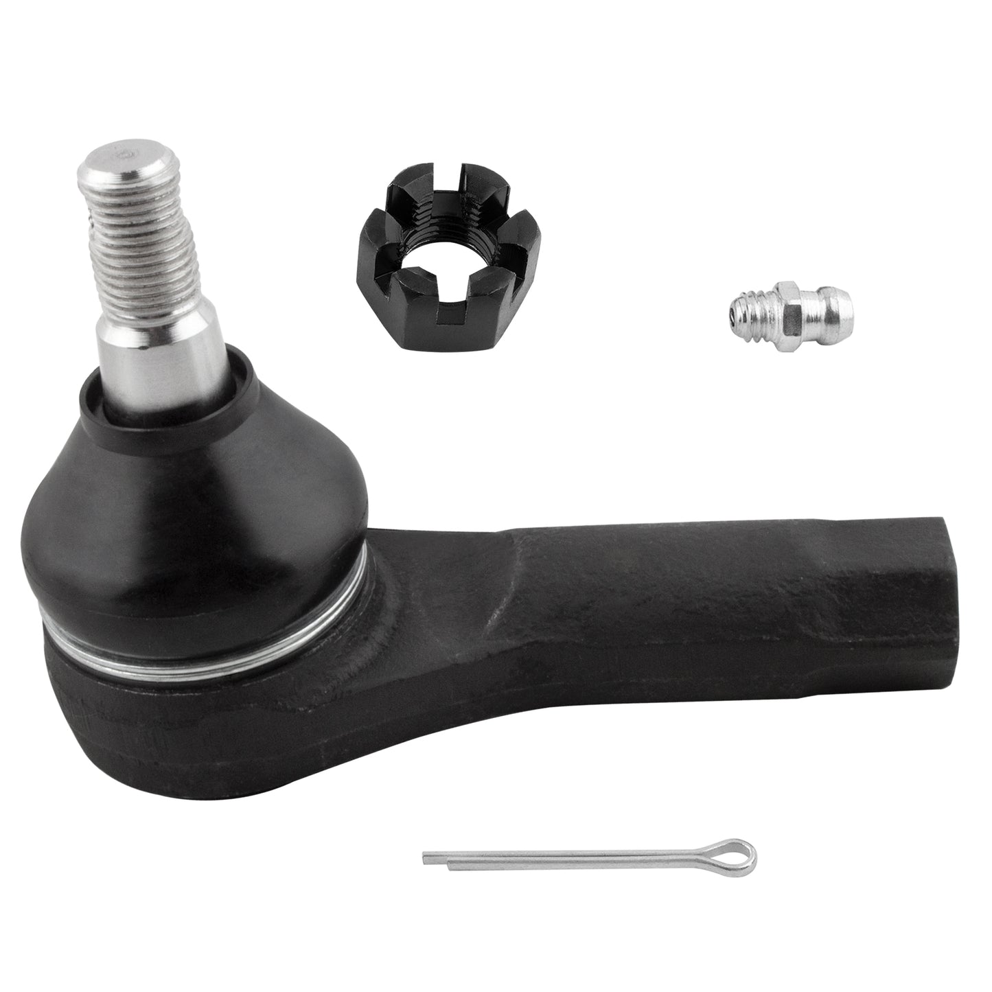 BOXI 2pcs Front Outer Left and Right Tie Rod End Links Fit for Mazda MPV 1989 1990 1991 1992 1993 — product photo 7