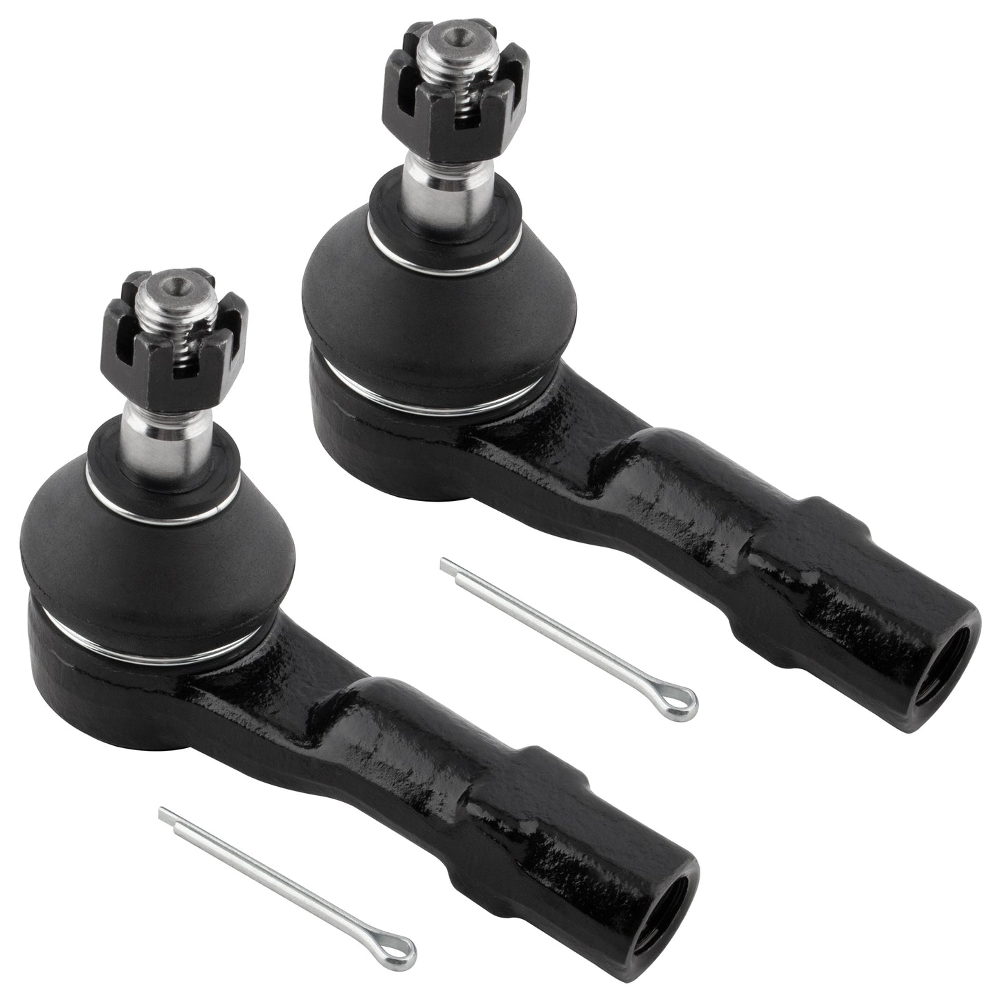 BOXI (Set of 6) Front and Rear Stabilizer Sway Bar End Links + Outer Tie Rod Ends fit for Mazda — product photo 2