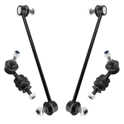 BOXI (Set of 4) Front and Rear Stabilizer Sway Bar Links Fit for Mazda 3 2004 2005 2006 2007 2008