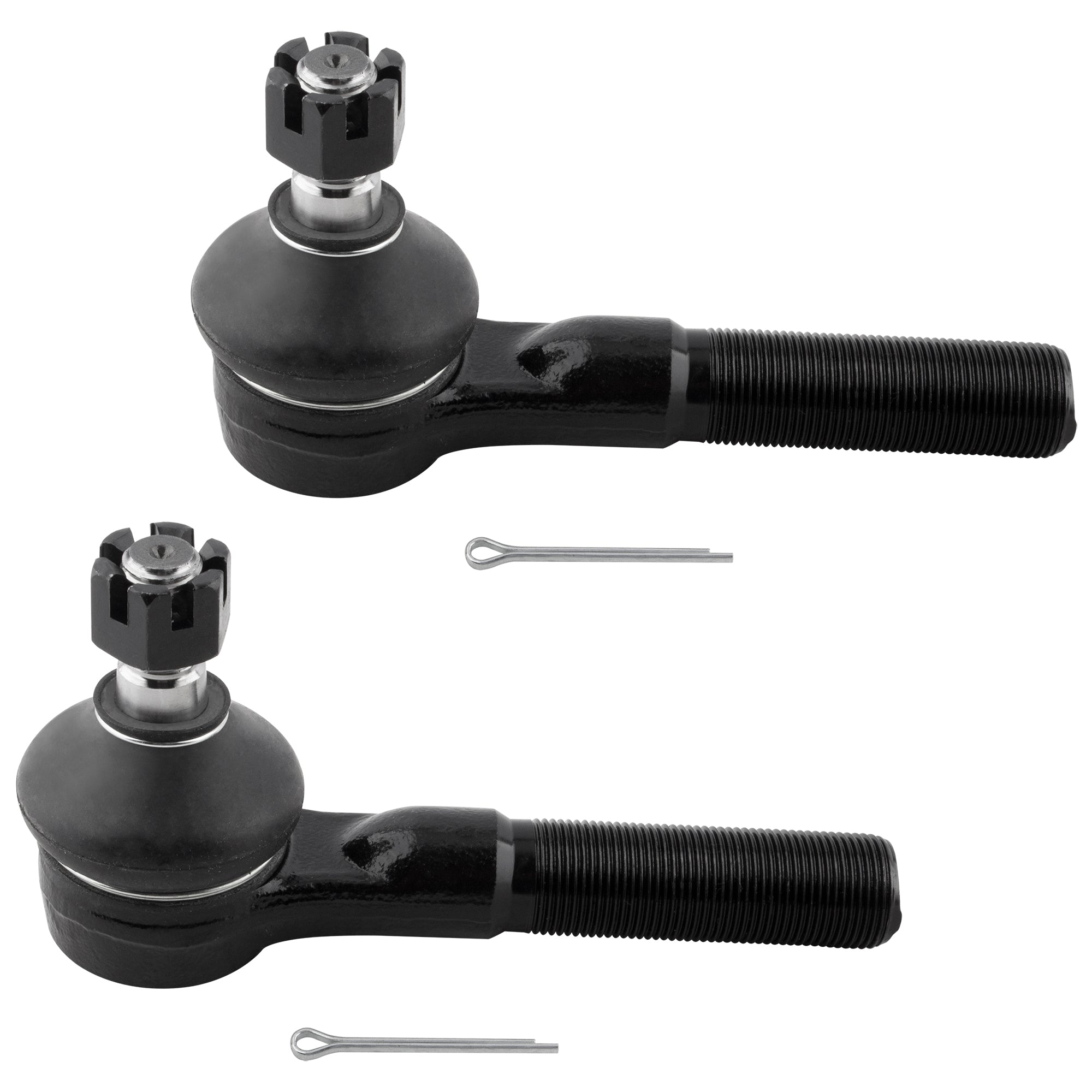 BOXI 2pcs Front Outer Tie Rods Fit for Ford Bronco Il 1984-90