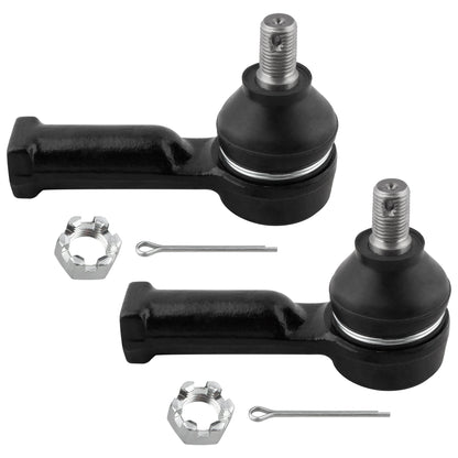 BOXI (Set of 4) Front Upper Ball Joints + Outer Tie Rod Ends fit for Mazda B2000 1986-1987 — product photo 3
