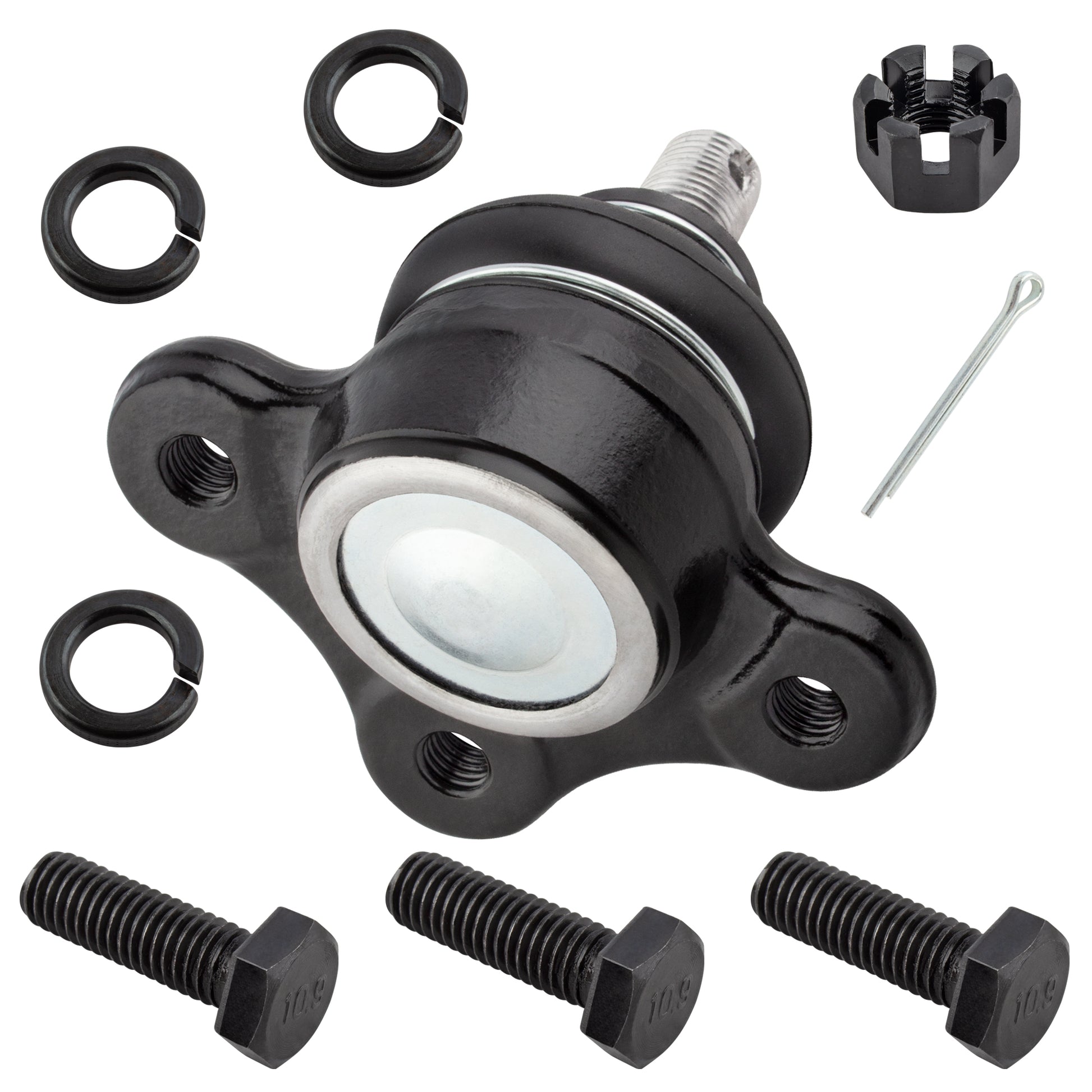 BOXI (Set of 4) Front Upper Ball Joints + Outer Tie Rod Ends fit for Mazda B2000 1986-1987 — product photo 6