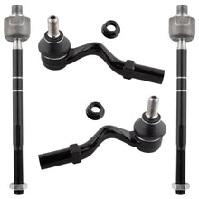 BOXI (Set of 4) Front Inner & Outer Tie Rod Ends fit for Mercedes-Benz E300 1996-1999