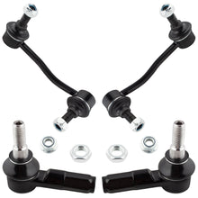 BOXI (Set of 4) Front Stabilizer Sway Bar Links and Outer Tie Rods Fit for Dodge Sprinter 2500