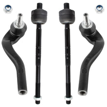 BOXI 4pcs Front Inner Outer Tie Rod Ends Fit for Mercedes-Benz E250 2014-2016