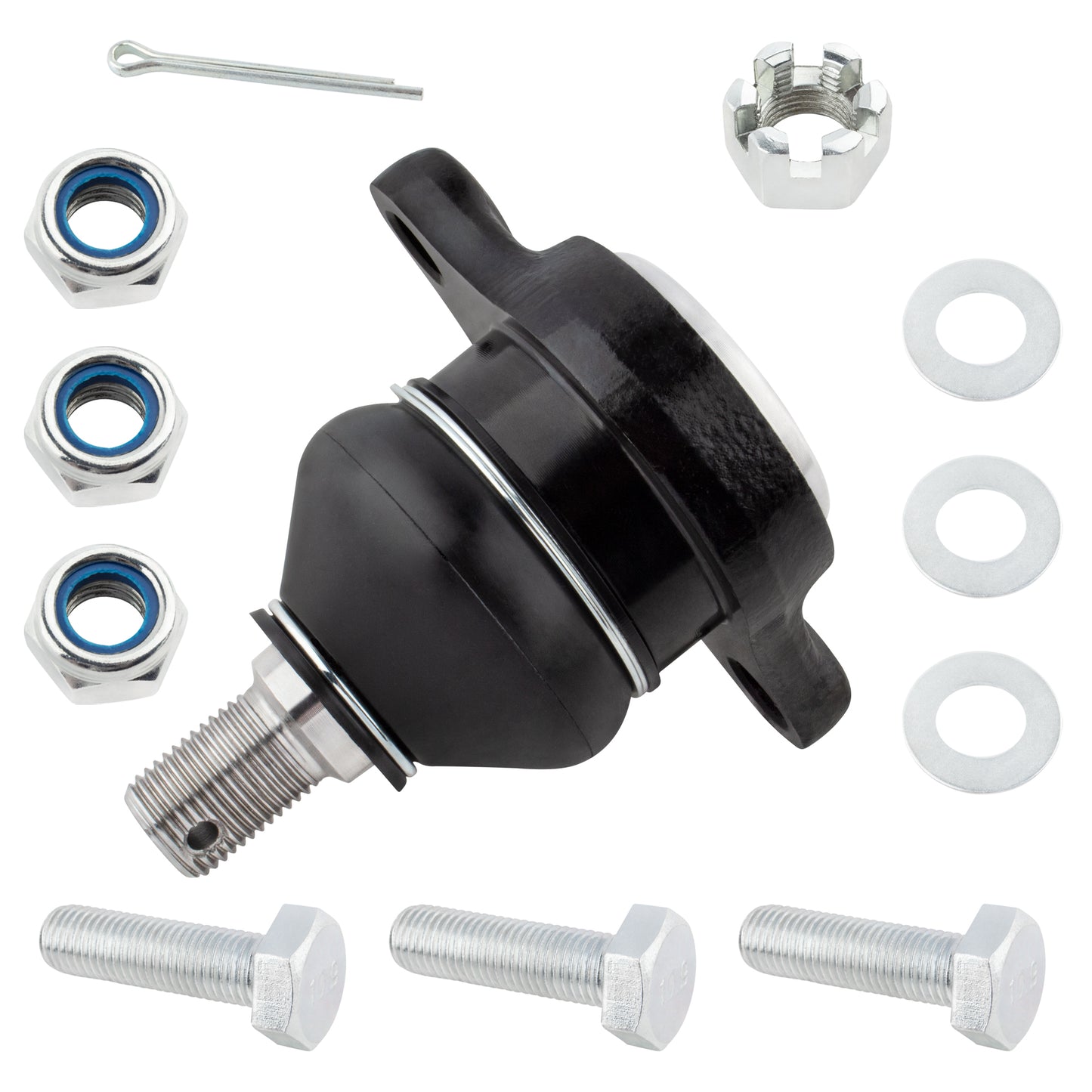 BOXI 4pcs Front Lower Ball Joints & Outer Tie Rods Fit for Mitsubishi Mighty Max 1990 1991 1992 — product photo 5