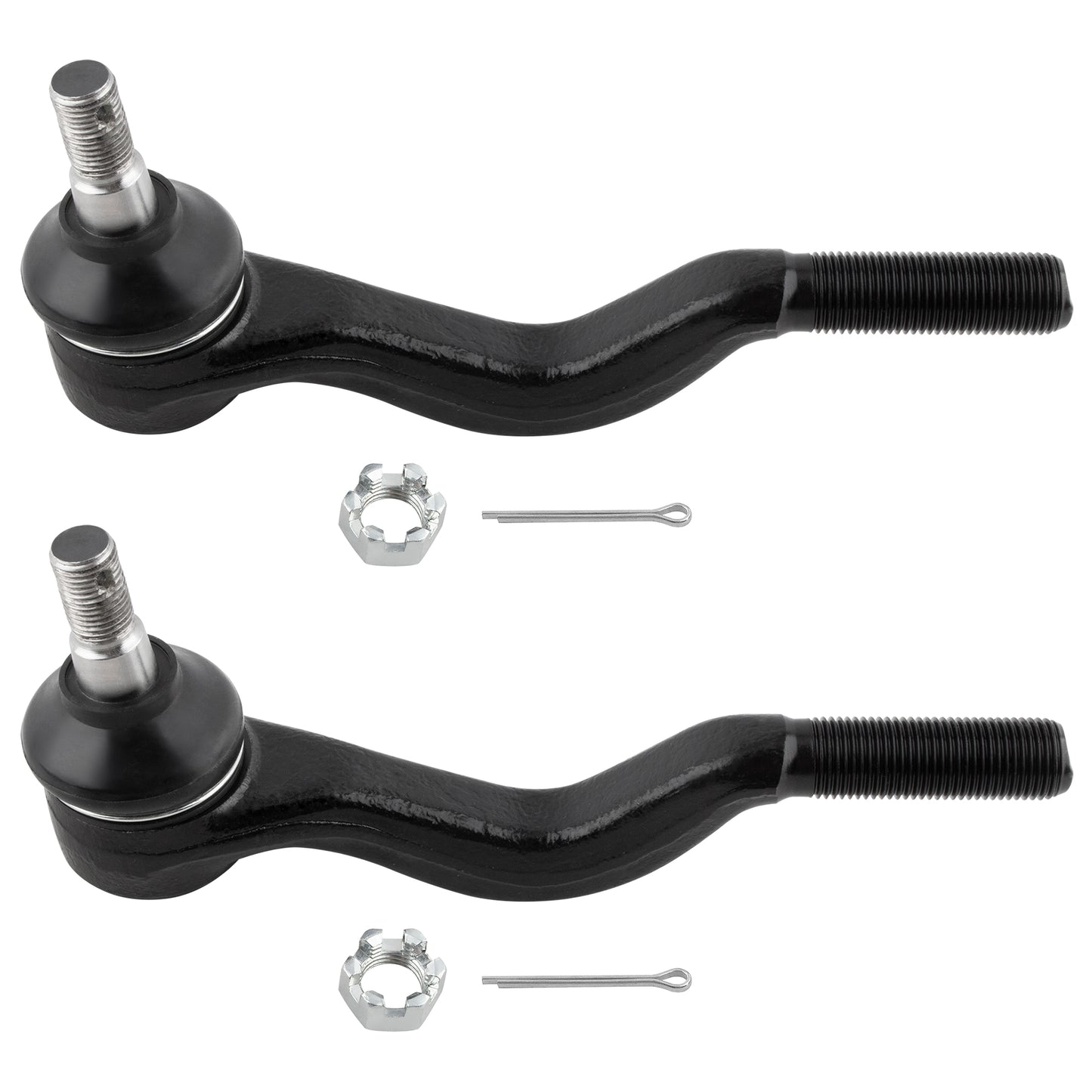 BOXI (Set of 8) Front Upper Lower Ball Joints Inner Outer Tie Rod Ends Fit for Mitsubishi Montero — product photo 2