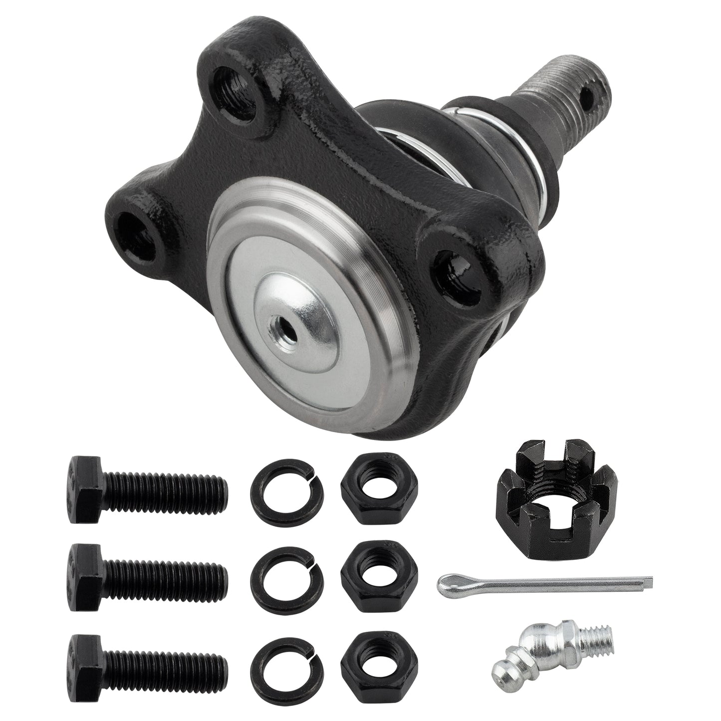 BOXI (Set of 8) Front Upper Lower Ball Joints Inner Outer Tie Rod Ends Fit for Mitsubishi Montero — product photo 7