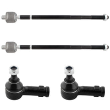 BOXI 4pcs Front Inner Outer Tie Rod Kit Fit for Mitsubishi Outlander 2007 2008 2009 2010 2011 2012