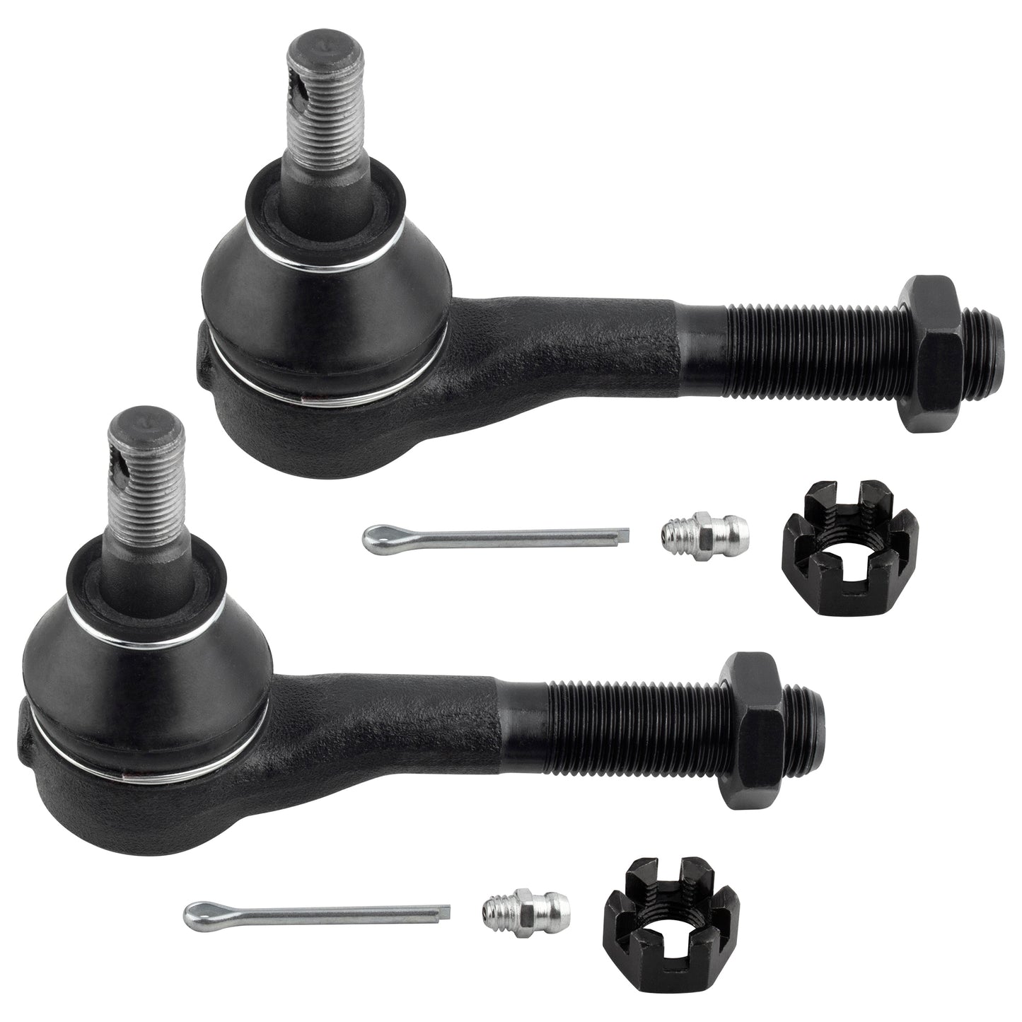 BOXI (Set of 6) Front Inner Outer Tie Rod + Lower Ball Joints Fit for Mitsubishi Montero 1992 1993 — product photo 3