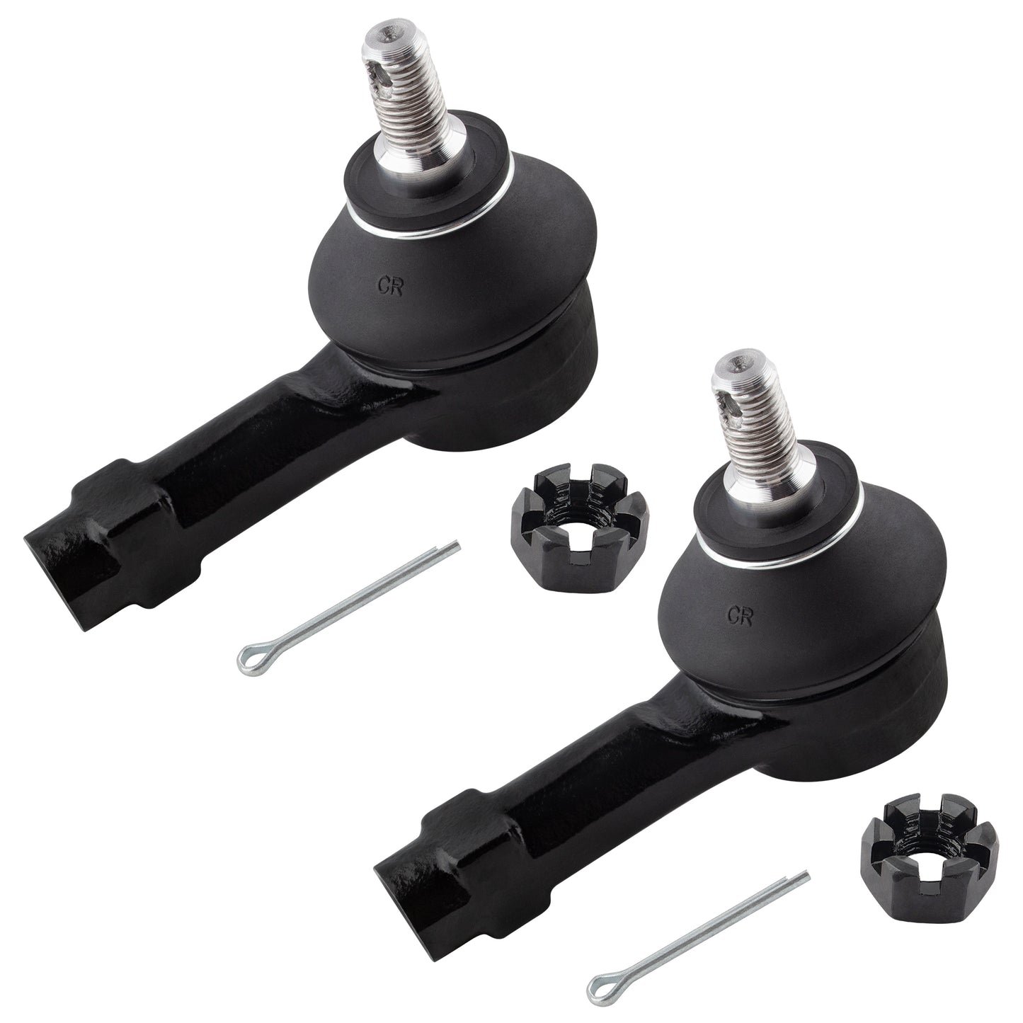 BOXI 4pcs Front Inner and Outer Tie Rod End Links Fit for Mitsubishi Lancer 2002 2003 2004 2005 — product photo 2