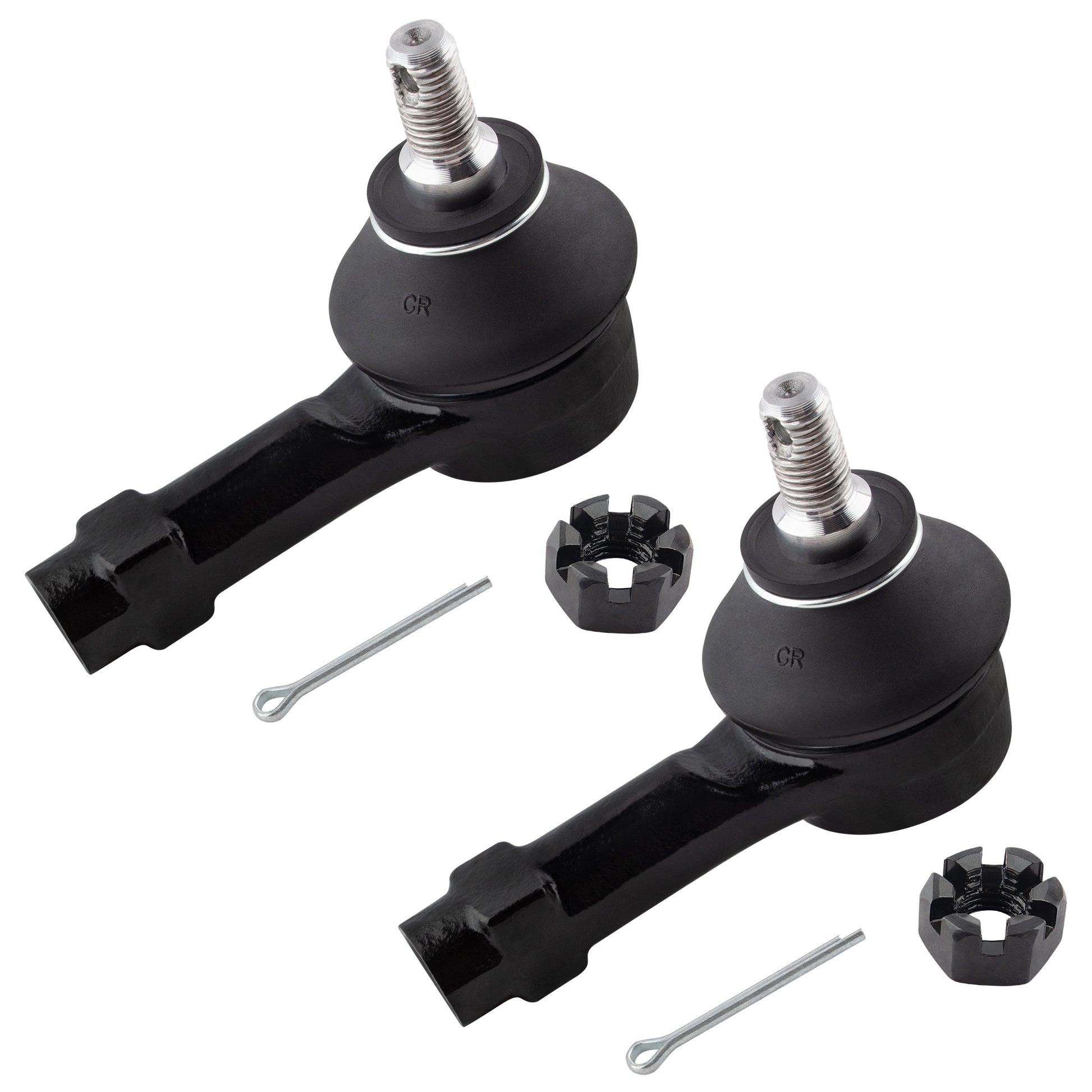 BOXI 4pcs Front Inner and Outer Tie Rod End Links Fit for Mitsubishi Lancer 2002 2003 2004 2005 — product photo 2