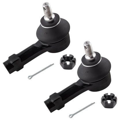 BOXI 4pcs Front Inner and Outer Tie Rod End Links Fit for Mitsubishi Lancer 2002 2003 2004 2005 — product photo 2