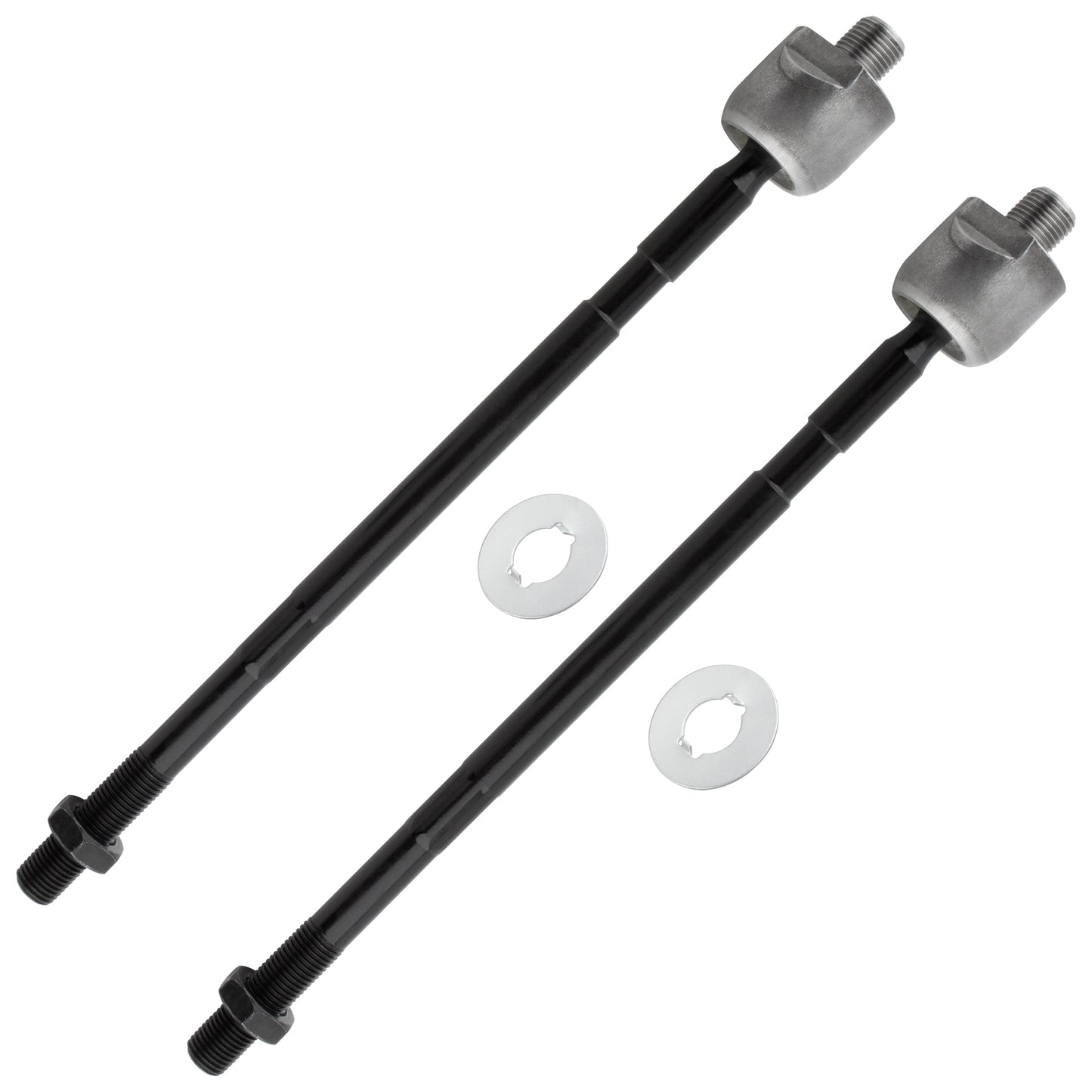 BOXI 2pcs Front Inner Tie Rod End Links Fit for Dodge 2000 GTX 1989-1990