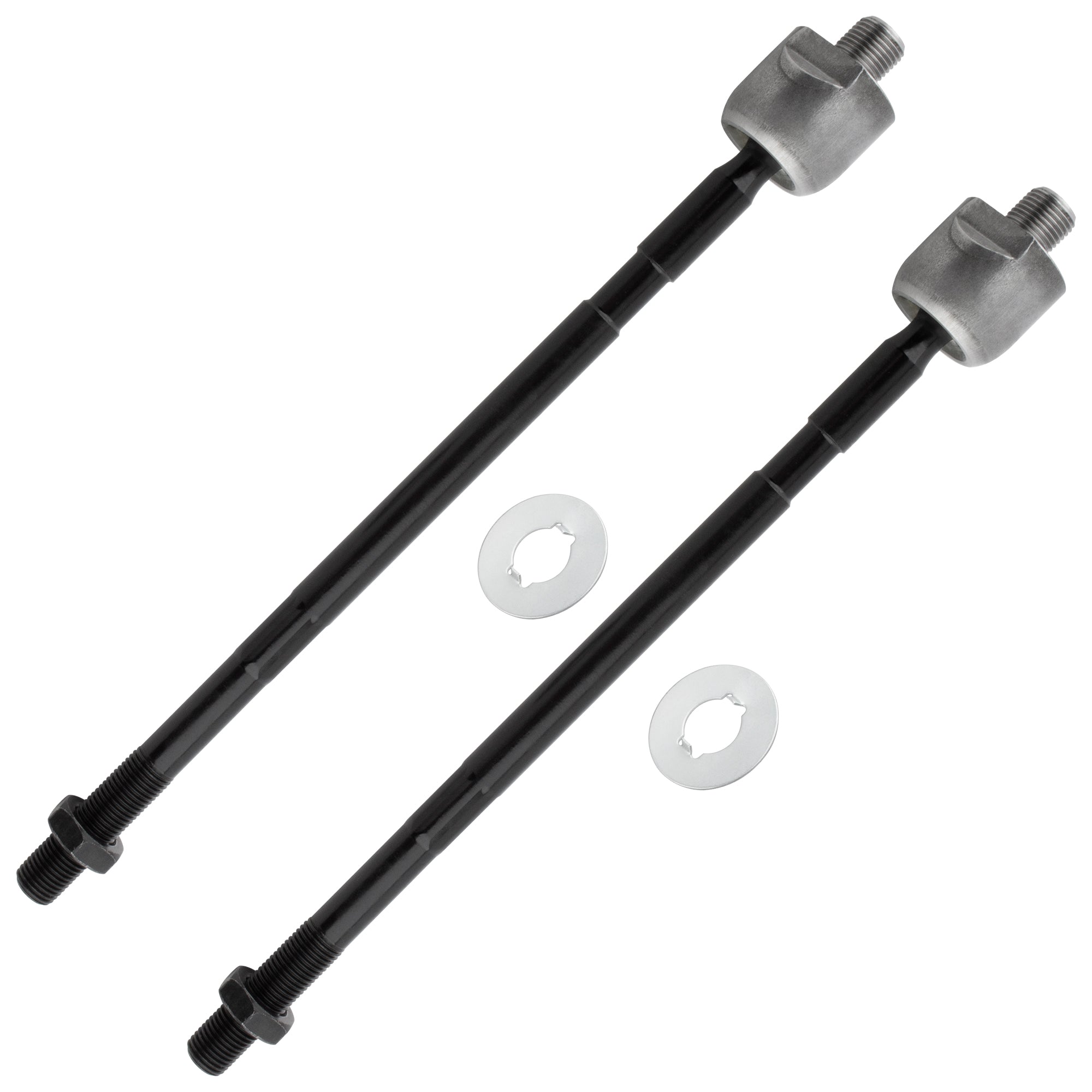 BOXI 2pcs Front Inner Tie Rod End Links Fit for Dodge 2000 GTX 1989-1990