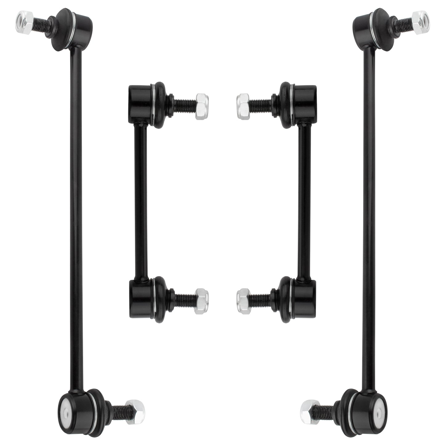 BOXI 4pcs Front & Rear Stabilizer Sway Bar End Links Fit for Mitsubishi Endeavor 2004 2005 2006