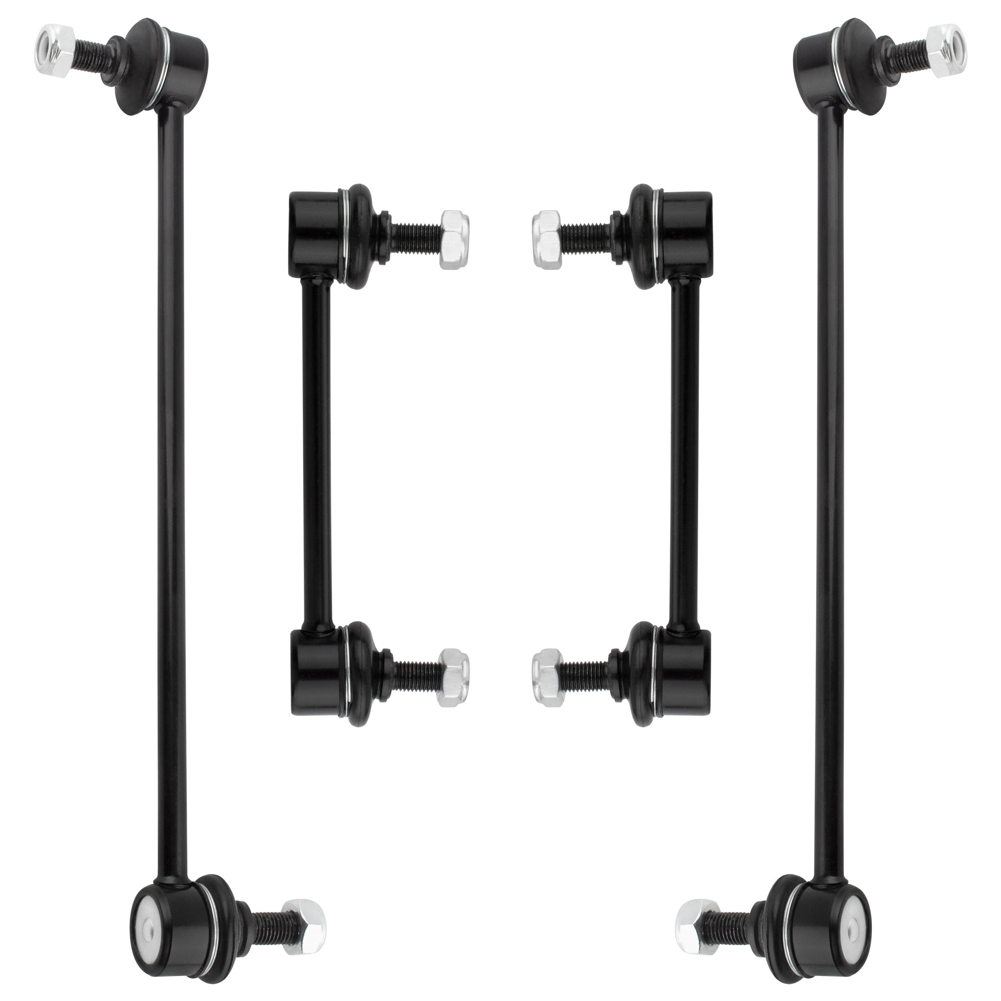BOXI 4pcs Front & Rear Stabilizer Sway Bar End Links Fit for Mitsubishi Endeavor 2004 2005 2006