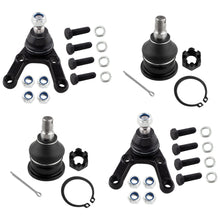 BOXI 4pc Front Lower Upper Ball Joint Kit Fits for Dodge Raider 1987-1989
