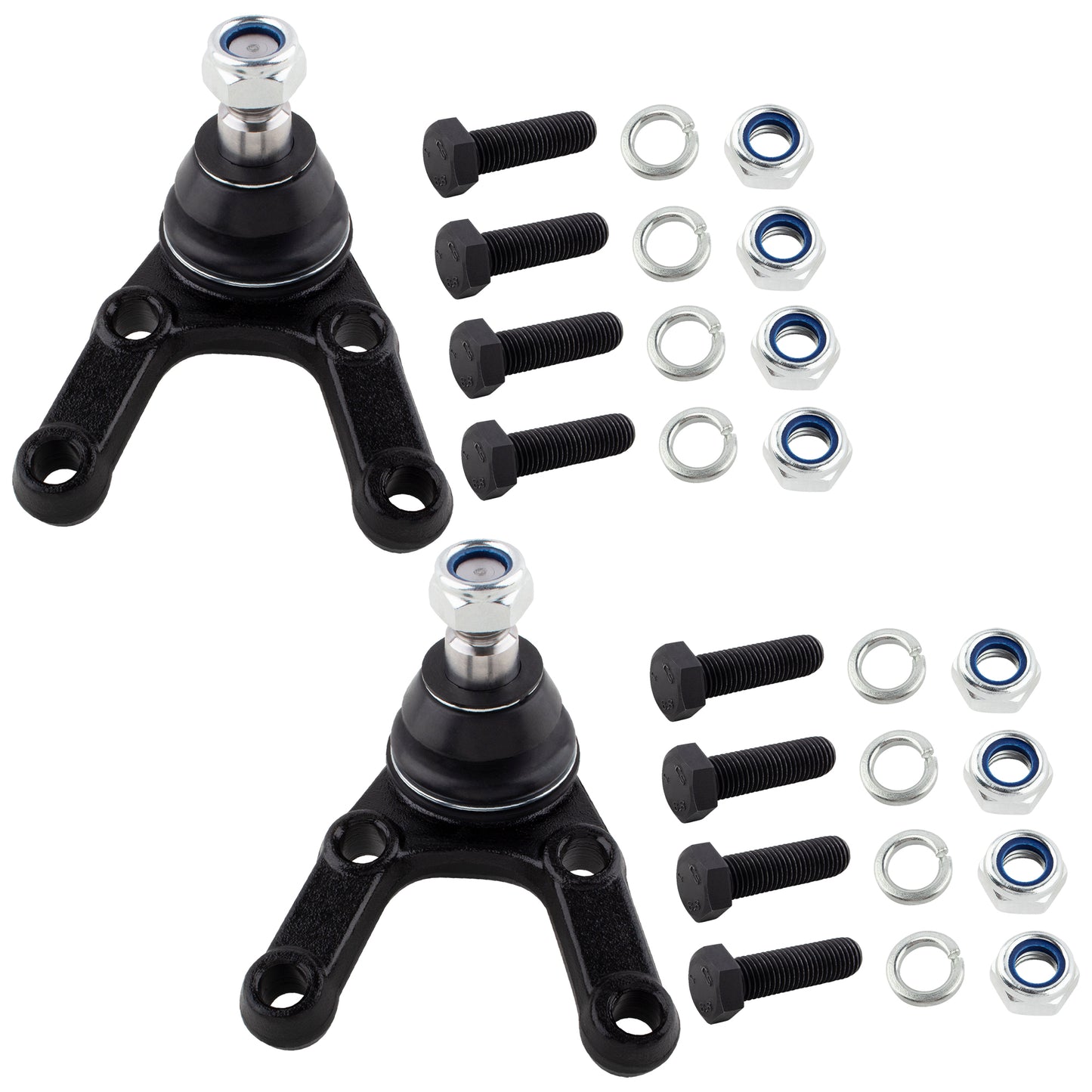 BOXI 4pc Front Lower Upper Ball Joint Kit Fits for Dodge Raider 1987-1989 — product photo 2