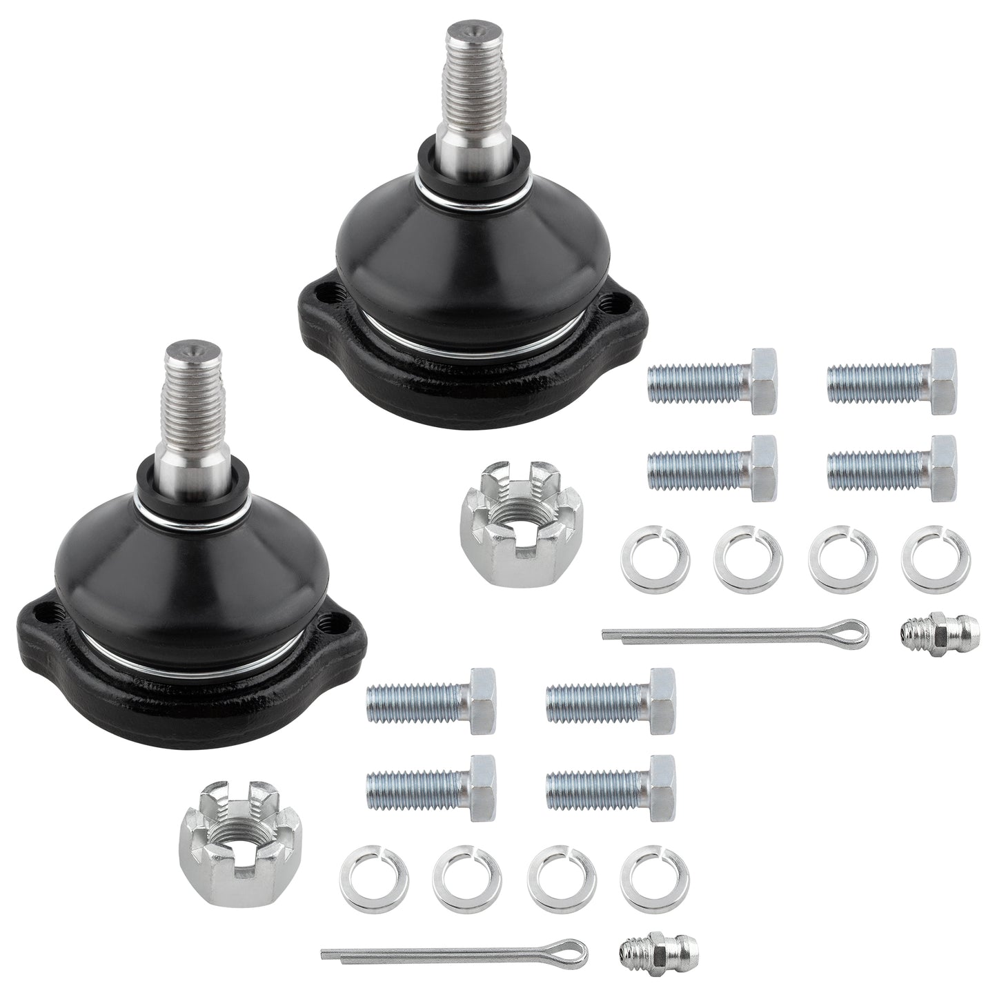 BOXI 8pcs Front Upper Lower Ball Joints & Inner Outer Tie Rods Fit for Nissan D21 1994 4WD — product photo 5