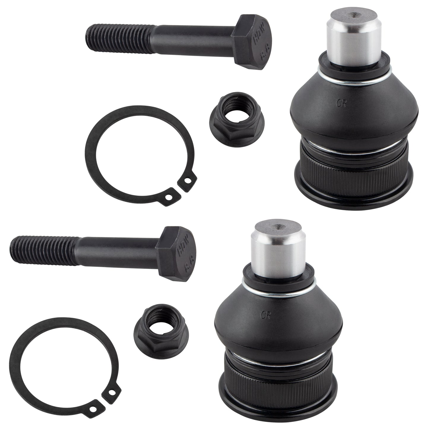 BOXI (Set of 8) Front Sway Bar End Links + Inner Outer Tie Rods + Front Lower Ball Joints fit — product photo 2