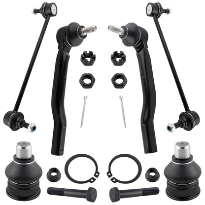 BOXI 6pcs Suspension Kit 2 Front Stabilizer