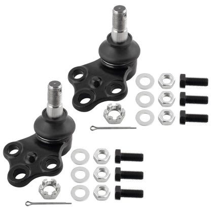 BOXI 4pcs Front Lower Ball Joints & Outer Tie Rod Ends Fit for Nissan Pathfinder 1996 1997 1998 — product photo 2