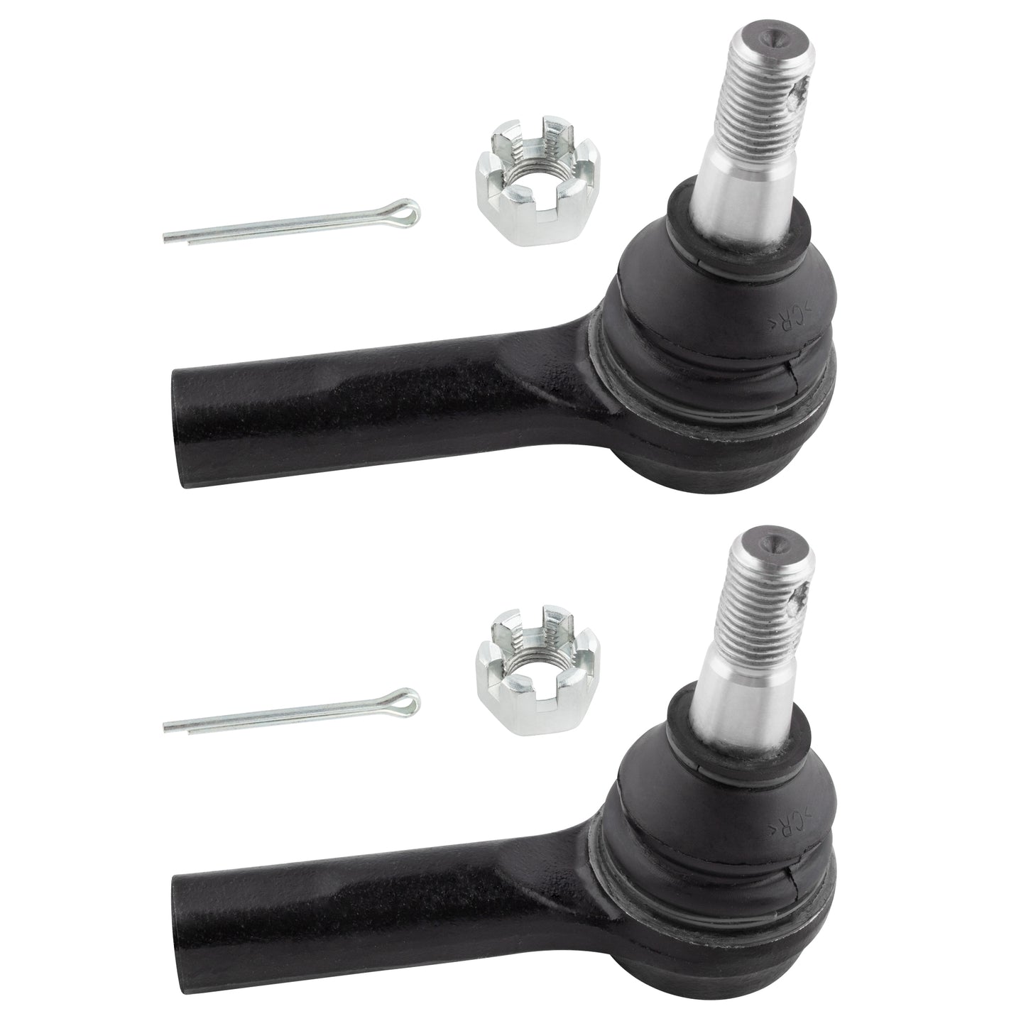 BOXI 4pcs Front Lower Ball Joints & Outer Tie Rod Ends Fit for Nissan Pathfinder 1996 1997 1998 — product photo 3