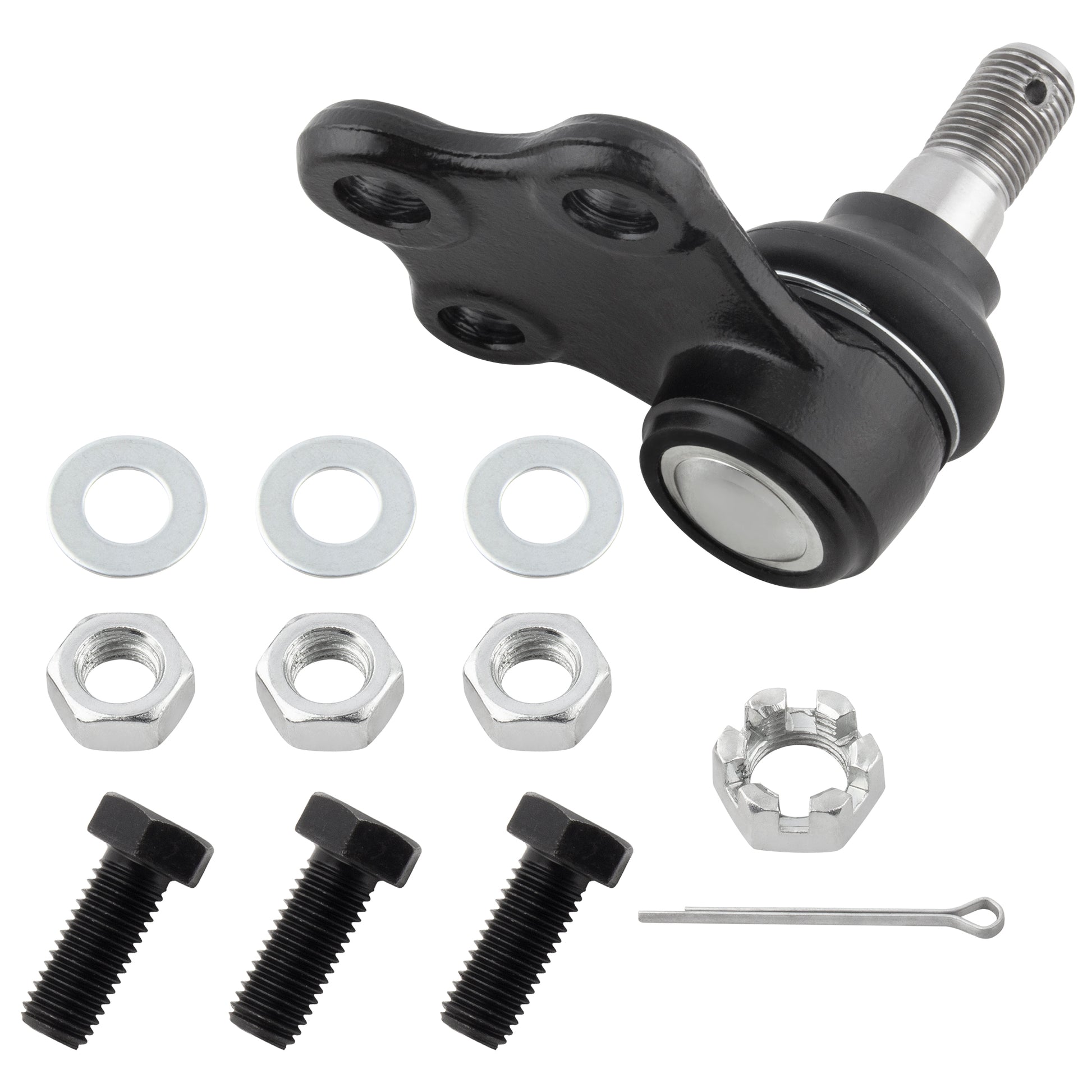 BOXI 4pcs Front Lower Ball Joints & Outer Tie Rod Ends Fit for Nissan Pathfinder 1996 1997 1998 — product photo 7