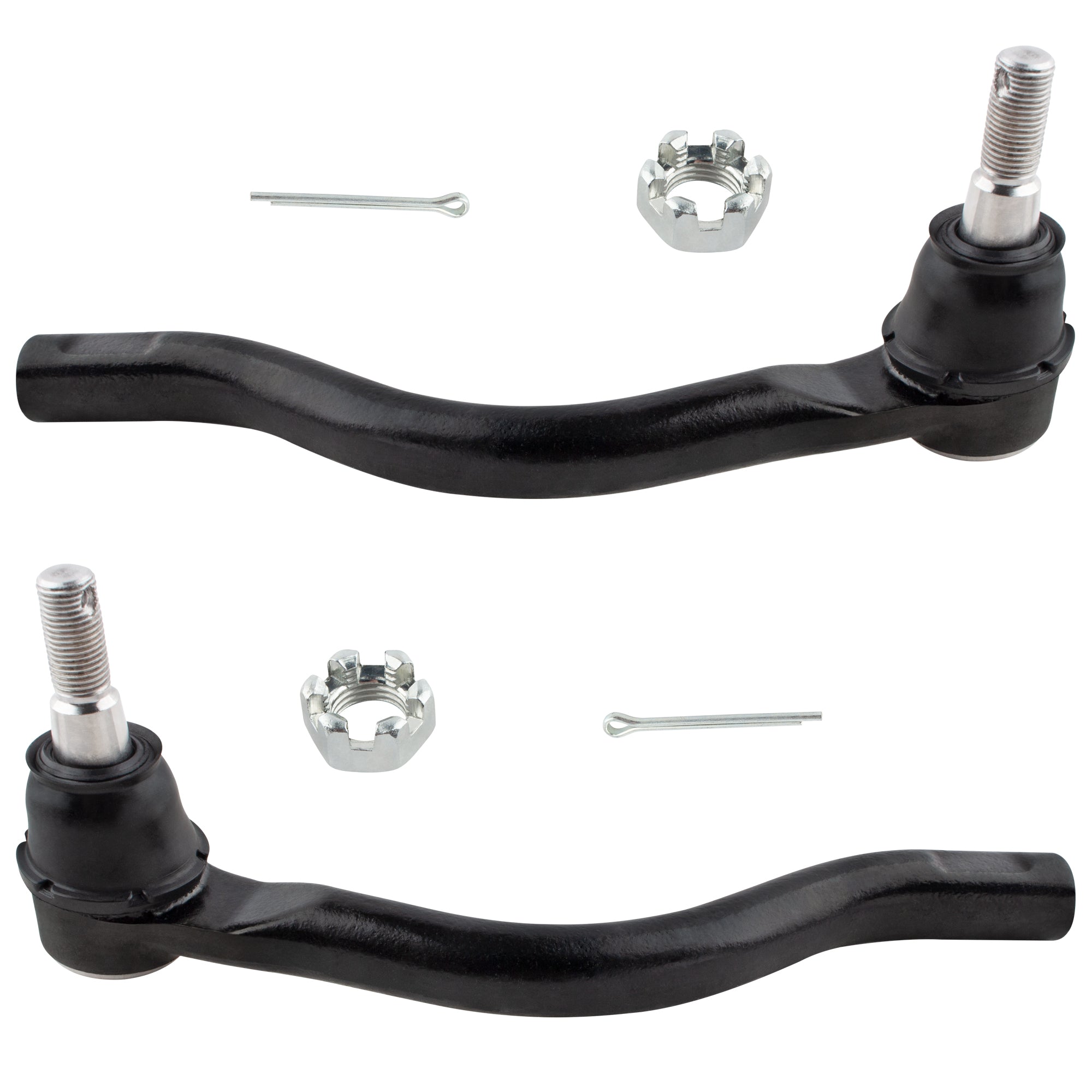 BOXI 2pcs Front Outer Tie Rods Fit for Nissan Maxima 2009-2013 2014 2015 2016 2017 2018