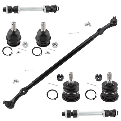 BOXI DS80943 K500038 K90663 K90104 Front Center Drag Links Upper Lower Ball Joints Sway Bars