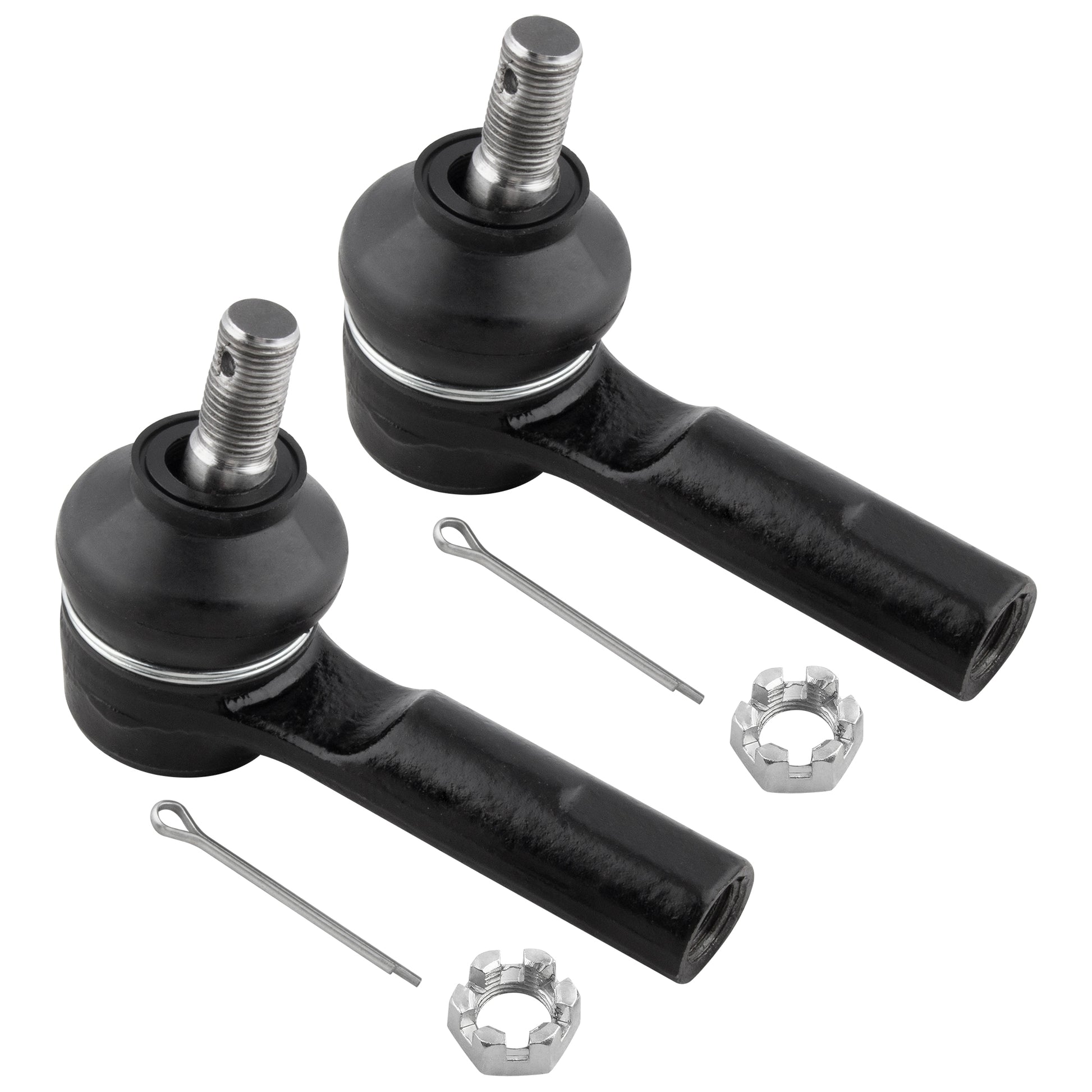 BOXI 2pcs Front Outer Tie Rod End Links Fit for Nissan Altima 2005-2006 Sedan 4-Door 2.5L 3.5L