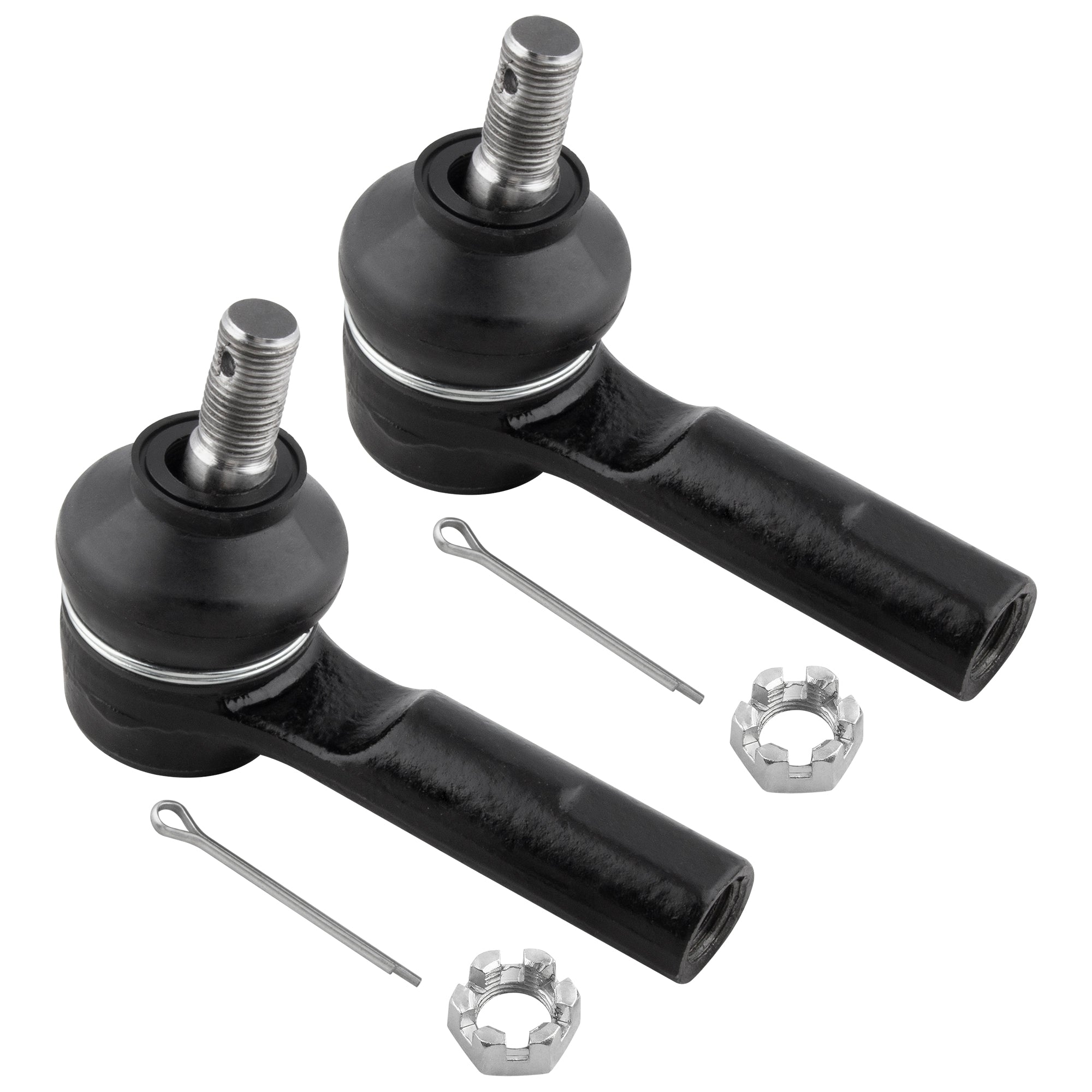BOXI 2pcs Front Outer Tie Rod End Links Fit for Nissan Altima 2005-2006 Sedan 4-Door 2.5L 3.5L