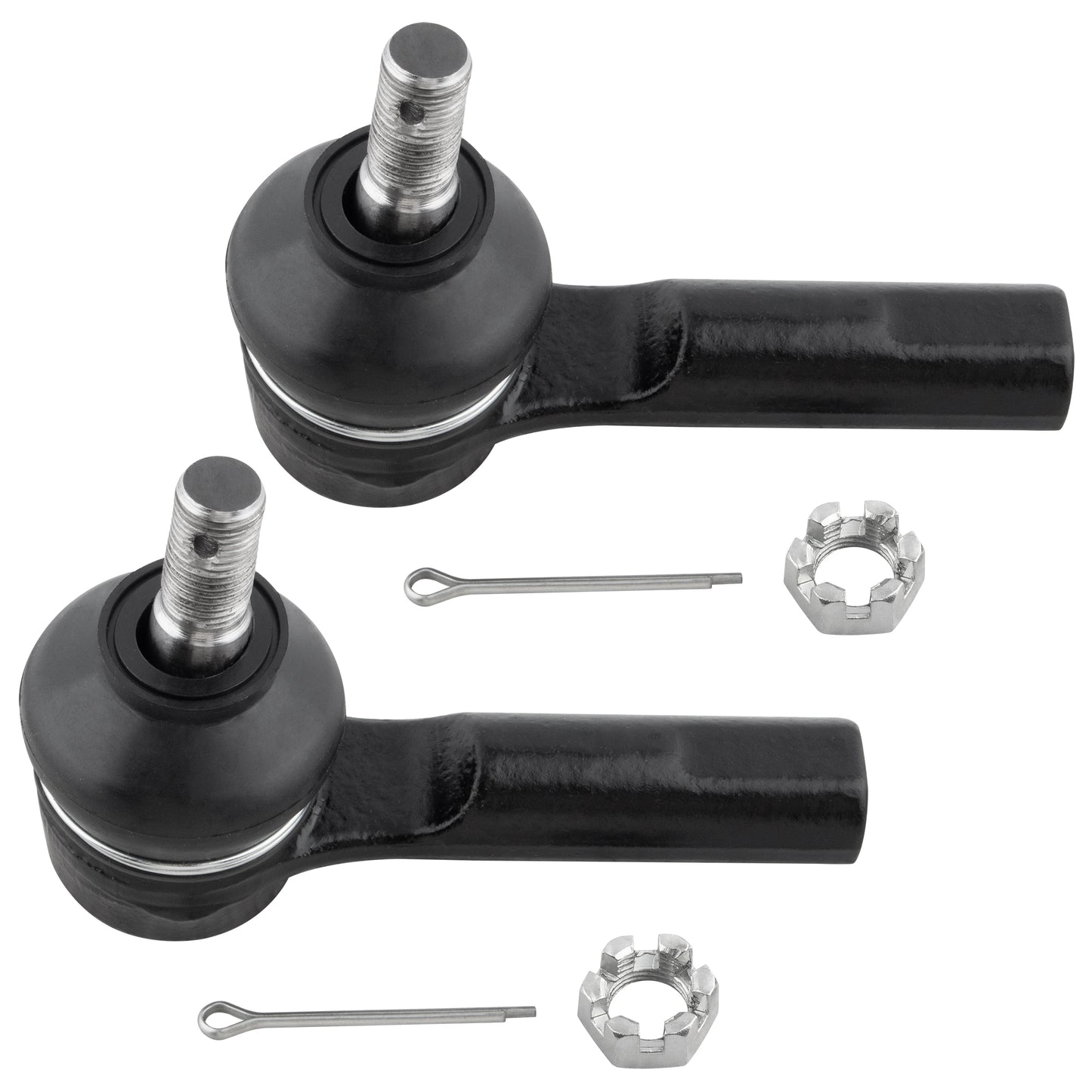 BOXI 2pcs Front Outer Tie Rod End Links Fit for Nissan Altima 2005-2006 Sedan 4-Door 2.5L 3.5L — product photo 2