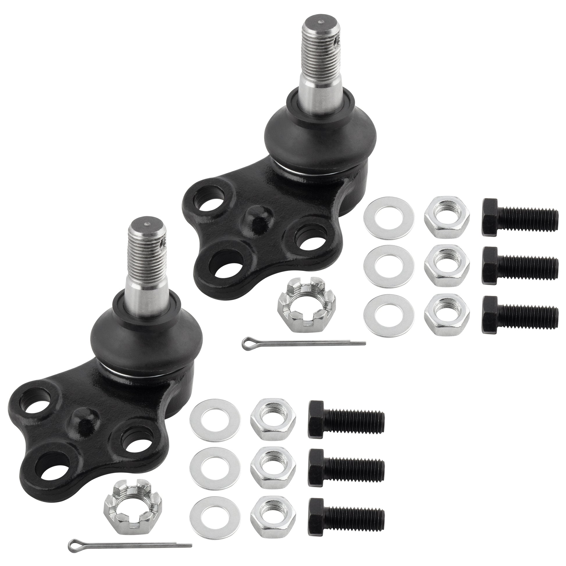 BOXI 8pcs Front Lower Ball Joints + Sway Bars + Tie rods Fit for Nissan Pathfinder 1996-2004 — product photo 3