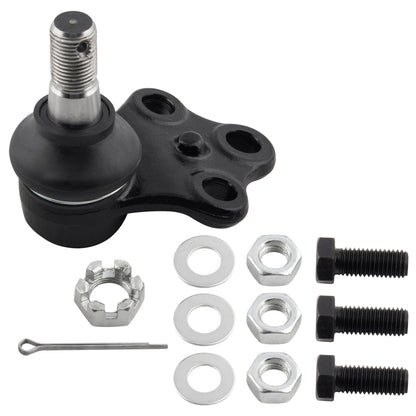 BOXI 8pcs Front Lower Ball Joints + Sway Bars + Tie rods Fit for Nissan Pathfinder 1996-2004 — product photo 6