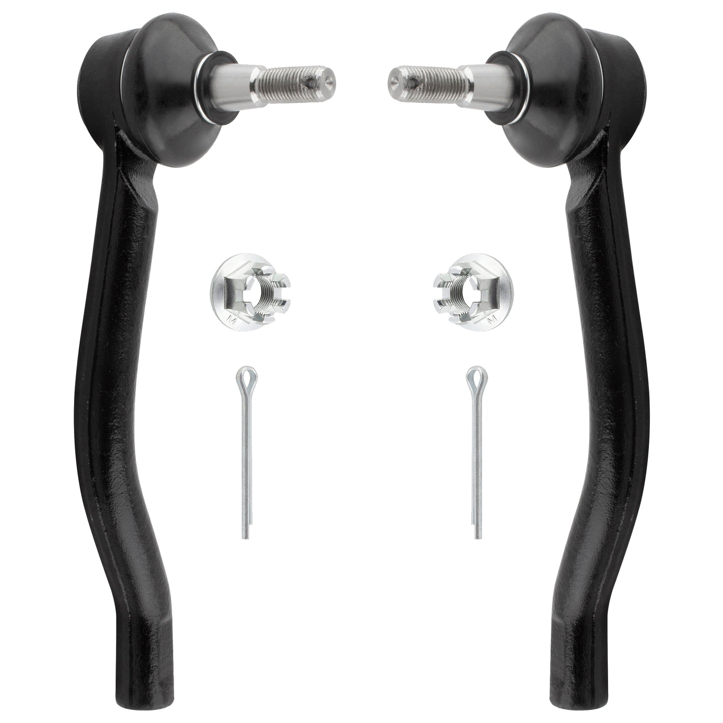 BOXI 2pcs Front Outer Tie Rod End Links Fit for Nissan Altima 2007 2008 2009 2010 2011