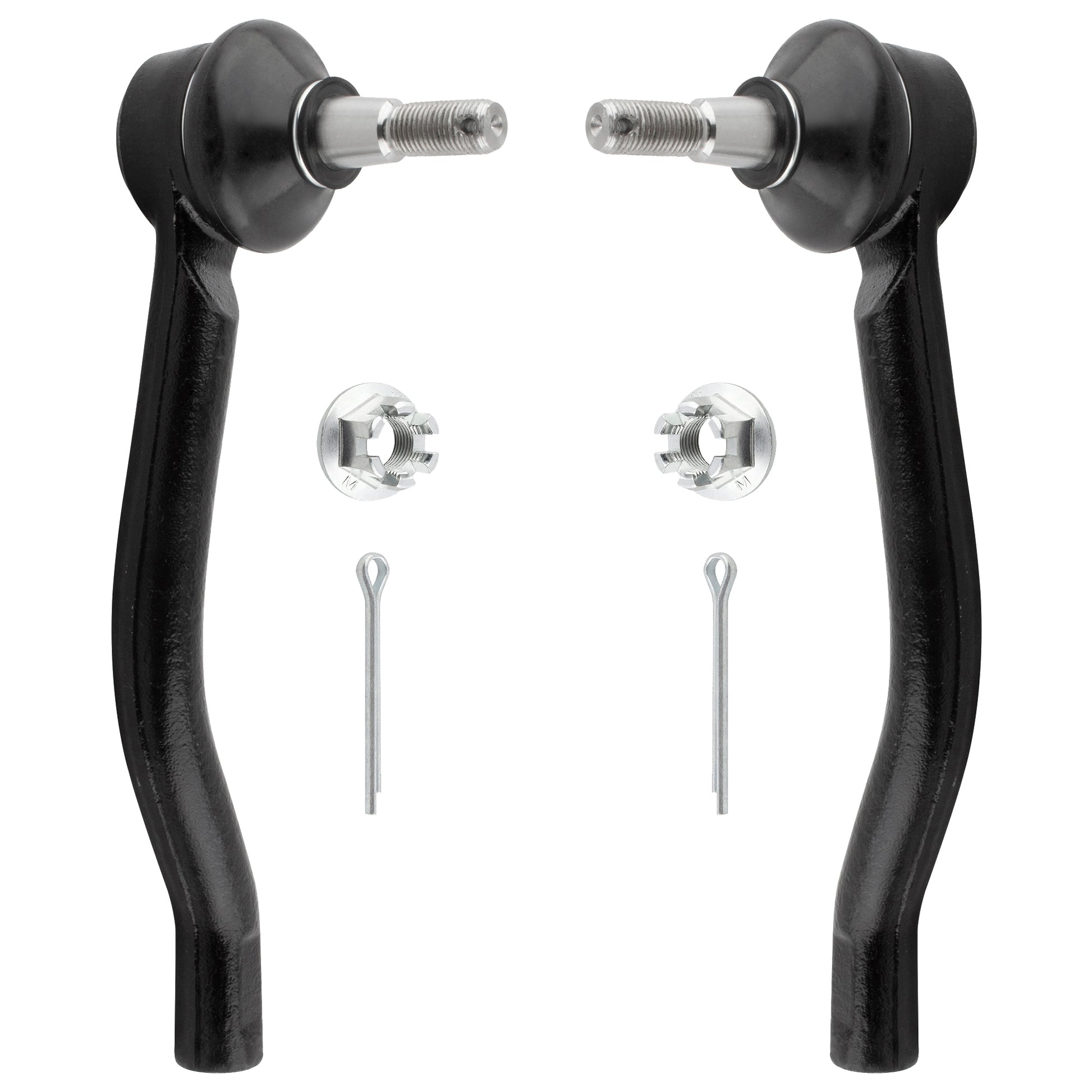 BOXI 2pcs Front Outer Tie Rod End Links Fit for Nissan Altima 2007 2008 2009 2010 2011