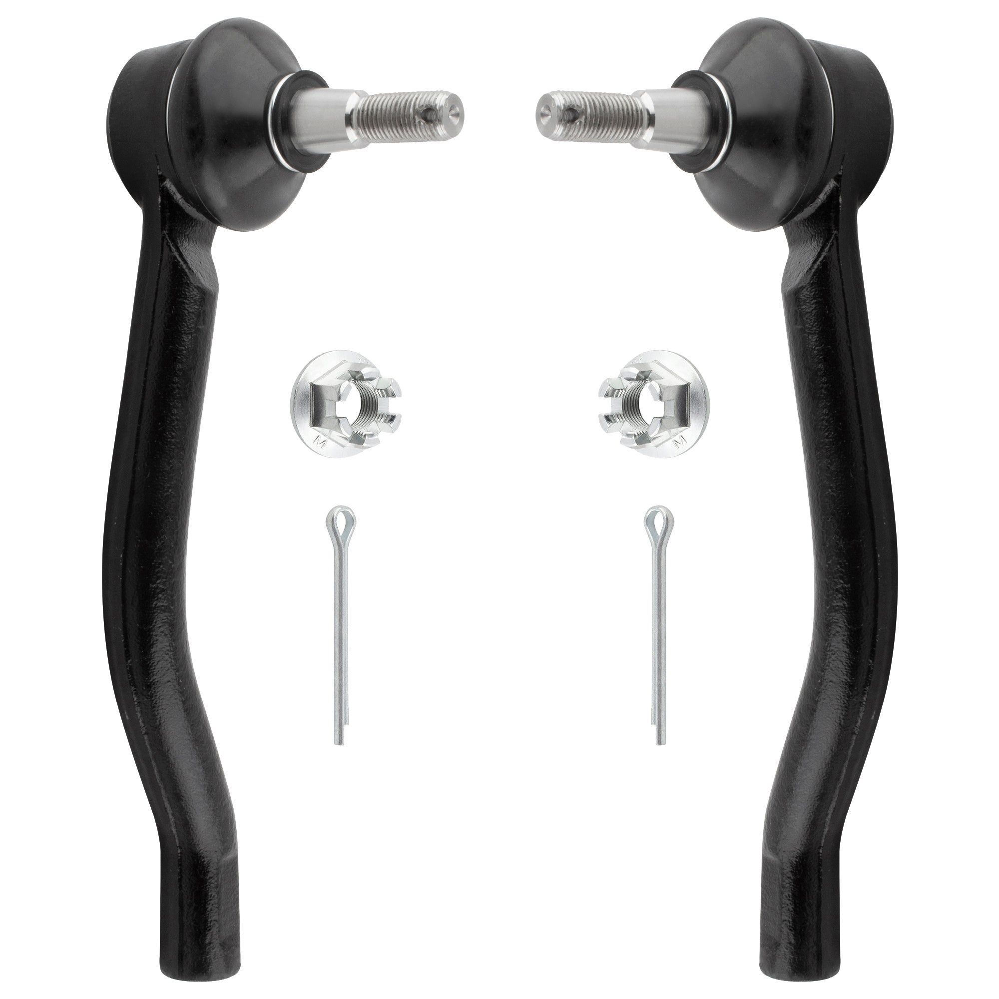 BOXI 2pcs Front Outer Tie Rod End Links Fit for Nissan Altima 2007 2008 2009 2010 2011