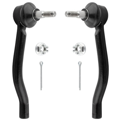 BOXI 2pcs Front Outer Tie Rod End Links Fit for Nissan Altima 2007 2008 2009 2010 2011