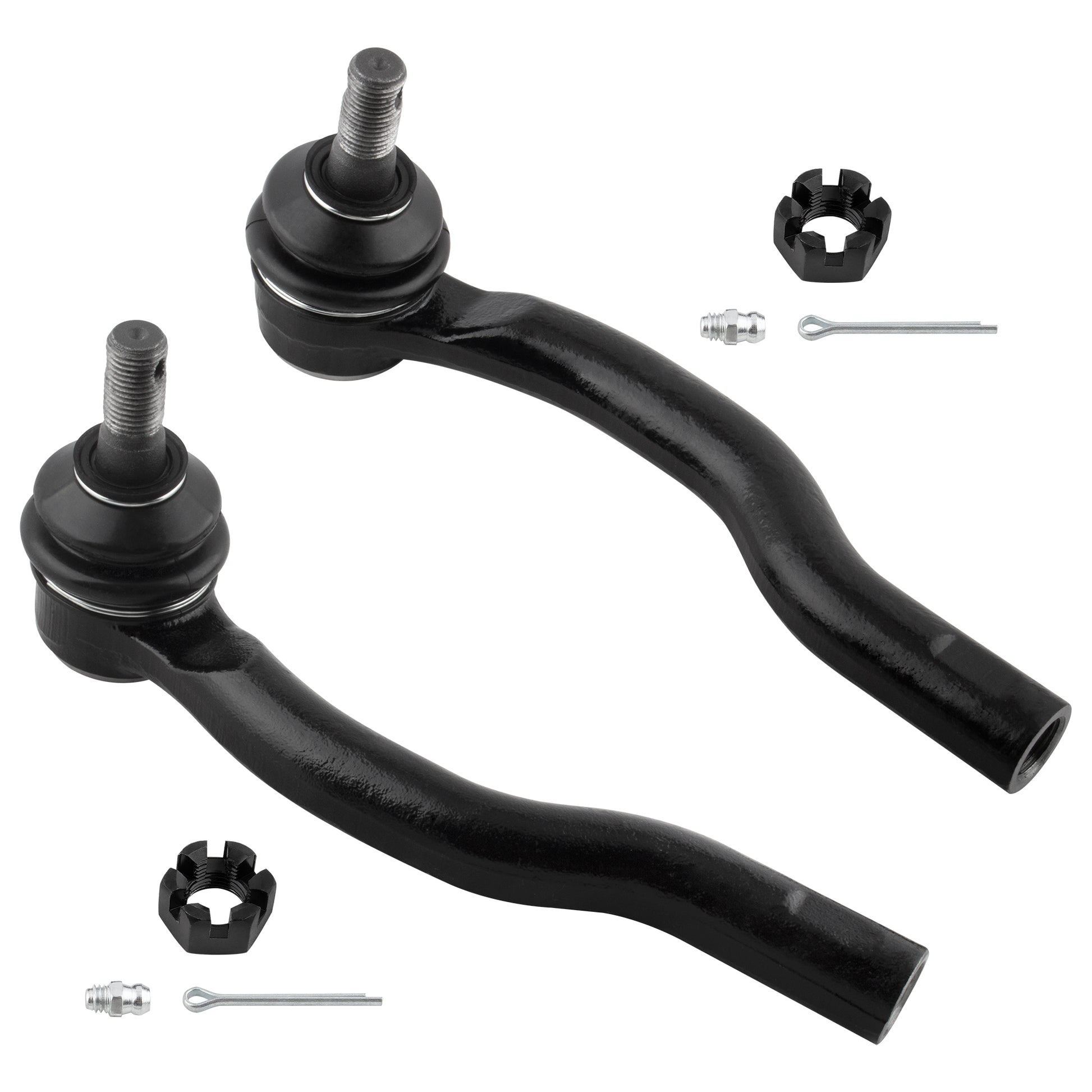 BOXI 2pcs Front Outer Tie Rod End Links Fit for Infiniti QX56 2004-2013 — product photo 4
